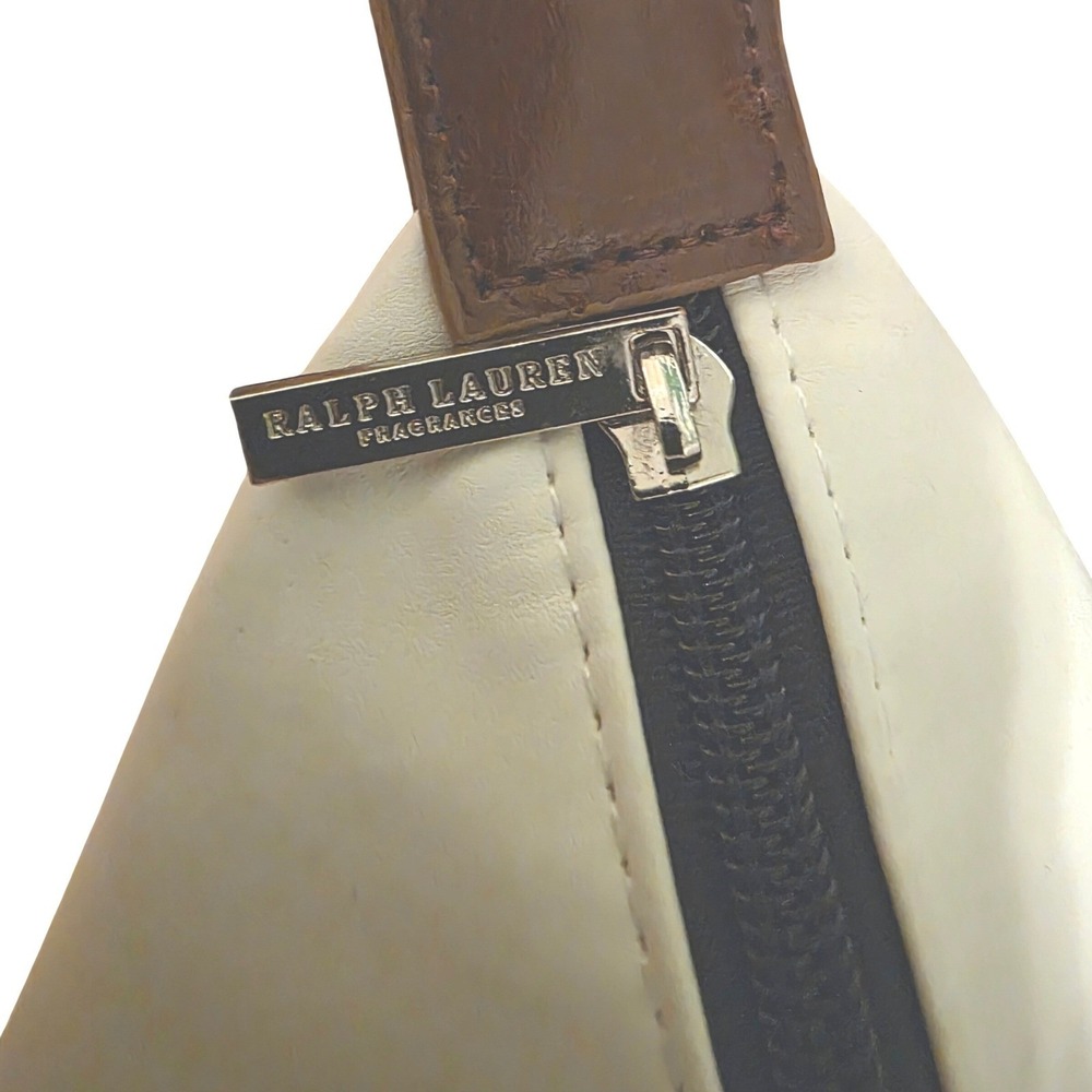 Ralph Lauren Duffel Bag Navy White Preppy Nautical‎ Tote Large - Picture 7 of 9